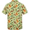 imageHawaiian Shirt for Men Button Down Short Sleeve Casual Beach Shirt Summer Wear Stylish Tropical Print ShirtsMexican Dinosaur