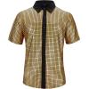 imageMens 70S Disco Outfits Sequin Shirt Short Sleeve Button Down Shirts Party Novelty Shirts Nightclub Christmas Prom CostumeGold
