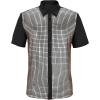 imageMens 70S Disco Outfits Sequin Shirt Short Sleeve Button Down Shirts Party Novelty Shirts Nightclub Christmas Prom CostumeSilver Lattice