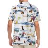 imageMens Hawaiian Shirt Floral Print Aloha Shirt Comfortable Novelty Button Down Shirts Casual Short Sleeve Beachwear for Men1 Dachshund