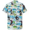 imageMens Hawaiian Shirt Floral Print Aloha Shirt Comfortable Novelty Button Down Shirts Casual Short Sleeve Beachwear for Men1 Gorilla