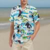 imageMens Hawaiian Shirt Floral Print Aloha Shirt Comfortable Novelty Button Down Shirts Casual Short Sleeve Beachwear for Men1 Gorilla