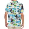 imageMens Hawaiian Shirt Floral Print Aloha Shirt Comfortable Novelty Button Down Shirts Casual Short Sleeve Beachwear for Men1 Gorilla
