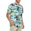 imageMens Hawaiian Shirt Floral Print Aloha Shirt Comfortable Novelty Button Down Shirts Casual Short Sleeve Beachwear for Men1 Gorilla