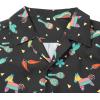 imageMens Hawaiian Shirt Floral Print Aloha Shirt Comfortable Novelty Button Down Shirts Casual Short Sleeve Beachwear for Men3 Cinco De Mayo Black