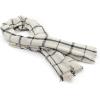 imageSweet Gifts for Women  Scarves for Women Gifts Plaid Blanket Scarf Trendy Tartan Scarves Oversized Wrap Shawl GiftWhite Black Plaid