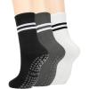 3 Pairs-black White Grey