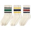 3pack Black-green&black-yellow&navy-red