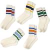 5pack Black-green&black-yellow&blue-red&blue-green&blue-orange