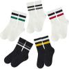 5pack-3white&2black