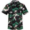 1 Black With Flamingo