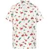 imageHawaiian Shirt for Men Button Down Short Sleeve Casual Beach Shirt Summer Wear Stylish Tropical Print Shirts3 Cinco De Mayo