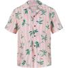 2 Pink Striped Palm Trees