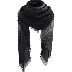 imageSweet Gifts for Women  Scarves for Women Gifts Plaid Blanket Scarf Trendy Tartan Scarves Oversized Wrap Shawl GiftBlack and White