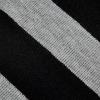 imageAmerican Trends Mens Winter Scarf Knit Striped Scarf for Fall and Winter Long Soft Knit Fashion Classic Neck ScarvesBlack  Grey