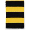 imageAmerican Trends Mens Winter Scarf Knit Striped Scarf for Fall and Winter Long Soft Knit Fashion Classic Neck ScarvesYellow