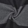 imageAmerican Trends Mens Winter Wool Scarf Plaid Tassel Scarf for Fall and Winter Long Soft Knit Fashion Classic Neck ScarvesBlack Grey Square