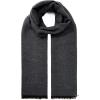 imageAmerican Trends Mens Winter Wool Scarf Plaid Tassel Scarf for Fall and Winter Long Soft Knit Fashion Classic Neck ScarvesGrey