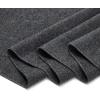 imageAmerican Trends Mens Winter Wool Scarf Plaid Tassel Scarf for Fall and Winter Long Soft Knit Fashion Classic Neck ScarvesGrey