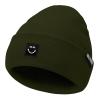 imageAmerican Trends Beanie for Men Women Winter Beanie Hat Cute Smiley Face Beanie Knit Hat Warm Soft Slouchy Beanie SmileyWorldArmygreen