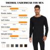 imageAmerican Trends Mens Thermal Underwear Ultra Soft Long Johns with Fleece Lined Base LayerGrey
