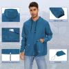imageAmerican Trends Raincoat for Men Waterproof with Hood Mens Rain Jacket Windbreaker Jackets Rain CoatArmy Green