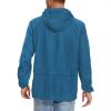 imageAmerican Trends Raincoat for Men Waterproof with Hood Mens Rain Jacket Windbreaker Jackets Rain CoatBlue
