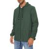 imageAmerican Trends Raincoat for Men Waterproof with Hood Mens Rain Jacket Windbreaker Jackets Rain CoatDark Green