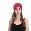 imageUnisex Slouchy Beanie Cotton Lightweight Beanie Hat Skull Cap Night Sleep Hat HipHop HatA Red