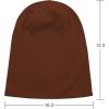 imageUnisex Slouchy Beanie Cotton Lightweight Beanie Hat Skull Cap Night Sleep Hat HipHop HatCoffee