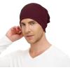 imageUnisex Slouchy Beanie Cotton Lightweight Beanie Hat Skull Cap Night Sleep Hat HipHop HatVine