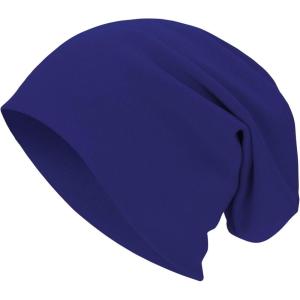 imageUnisex Slouchy Beanie Cotton Lightweight Beanie Hat Skull Cap Night Sleep Hat HipHop HatBlue