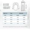 imageAmerican Trends Thermal Underwear Set Kids Long Johns Fleece Lined Boys Girls Base Layer Thermal Set for WinterPale Purple