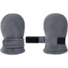 imageAmerican Trends Toddler Mittens 3 Pairs Toddler Snow Gloves Warm Fleece Kids Winter Gloves for Baby Boys GirlsBlacknavydark Greyno Thumb