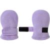 imageAmerican Trends Toddler Mittens 3 Pairs Toddler Snow Gloves Warm Fleece Kids Winter Gloves for Baby Boys GirlsRose Redpinkpurpleno Thumb
