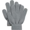 imageAmerican Trends 6 Pairs Kids Magic Gloves Winter Warm Full Fingers Gloves Soft Knitted Mittens for Baby Boys Girls2black2white2gray