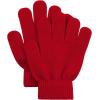 imageAmerican Trends 6 Pairs Kids Magic Gloves Winter Warm Full Fingers Gloves Soft Knitted Mittens for Baby Boys GirlsYellowredorange