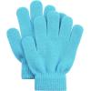 imageAmerican Trends 6 Pairs Kids Magic Gloves Winter Warm Full Fingers Gloves Soft Knitted Mittens for Baby Boys GirlsYellowredorange