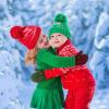 imageAmerican Trends Kids Winter Toddler Mittens Multicolor Soft Knitted Gloves Thick Cold Protection MittenA Green