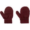 imageAmerican Trends Kids Winter Toddler Mittens Multicolor Soft Knitted Gloves Thick Cold Protection MittenC Blackgraywine