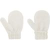 imageAmerican Trends Kids Winter Toddler Mittens Multicolor Soft Knitted Gloves Thick Cold Protection MittenC Blackwhitegray