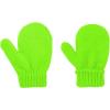 imageAmerican Trends Kids Winter Toddler Mittens Multicolor Soft Knitted Gloves Thick Cold Protection MittenFluorescent Green