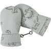 imageAmerican Trends Lined Fleece Toddler Mittens Kids Winter Ski Gloves Waterproof Snow Baby Mitten for Boys GirlsBaby Grey