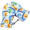 imageAmerican Trends Lined Fleece Toddler Mittens Kids Winter Ski Gloves Waterproof Snow Baby Mitten for Boys GirlsColorful