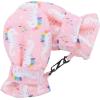 imageAmerican Trends Lined Fleece Toddler Mittens Kids Winter Ski Gloves Waterproof Snow Baby Mitten for Boys GirlsPink
