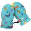 imageAmerican Trends Lined Fleece Toddler Mittens Kids Winter Ski Gloves Waterproof Snow Baby Mitten for Boys GirlsToddler World