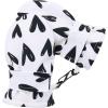 imageAmerican Trends Lined Fleece Toddler Mittens Kids Winter Ski Gloves Waterproof Snow Baby Mitten for Boys GirlsWhite