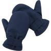 imageAmerican Trends Lined Fleece Toddler Mittens Kids Winter Ski Gloves Waterproof Snow Baby Mitten for Boys GirlsZ Navy