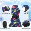 imageAmerican Trends Toddler Mittens Snow Boys Waterproof Gloves Kids Ski Winter Gloves for Girls Infant Baby MittensNavyno Thumb