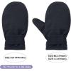imageAmerican Trends Toddler Mittens Warm Kids Lined Fleece Gloves Winter Ski Gloves Snow Waterproof Mittens for Baby Boys GirlsBlack